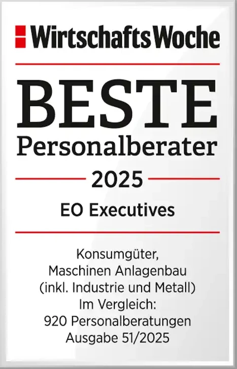 WirtschaftsWoche: Best Executive Search Consultants 2025